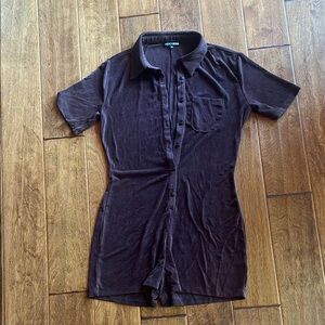 Fashion Nova Brown Jumpsuit Chic Style